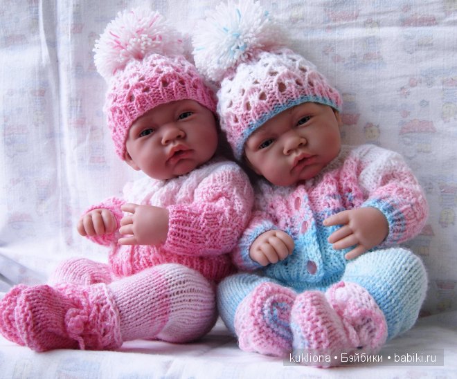 Меланжевые одежки для маленькой крошки.Куклы от Антонио Хуан Antonio Juan