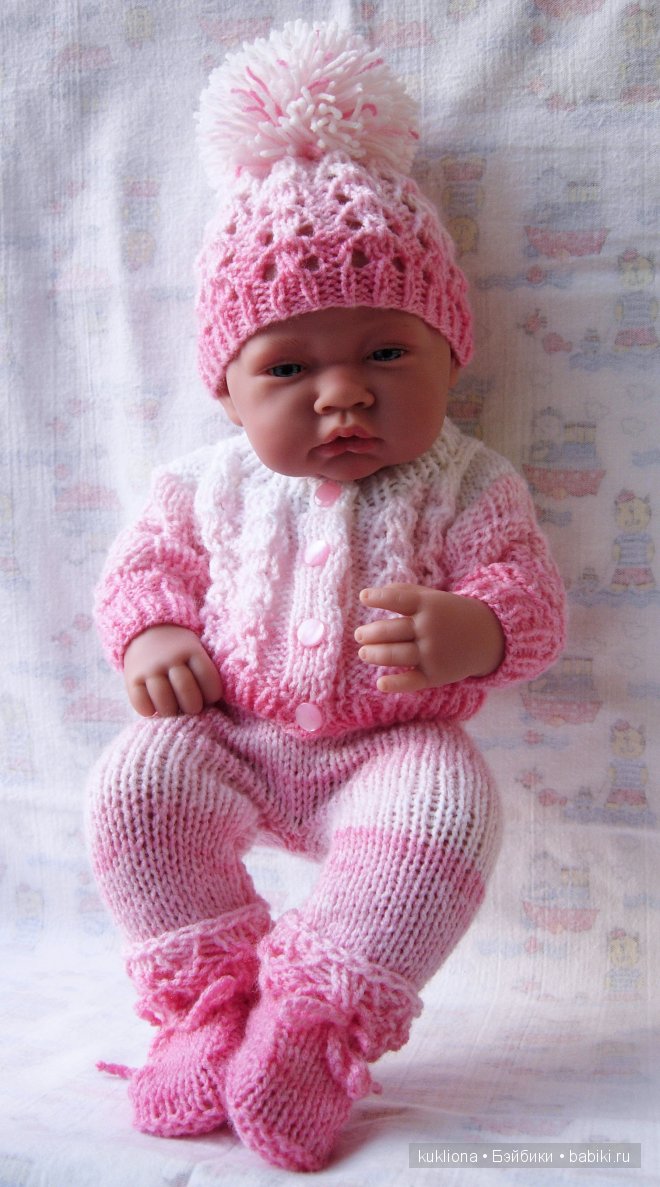 Меланжевые одежки для маленькой крошки.Куклы от Антонио Хуан Antonio Juan
