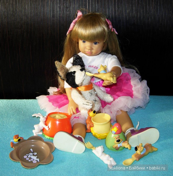 Как Марейка щенка воспитывала. Кукла Mareike Kidz‘n’Cats, Sonja Hartmann