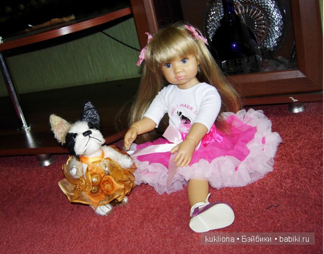 Как Марейка щенка воспитывала. Кукла Mareike Kidz‘n’Cats, Sonja Hartmann