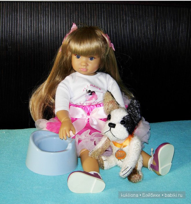 Как Марейка щенка воспитывала. Кукла Mareike Kidz‘n’Cats, Sonja Hartmann (фото 4)
