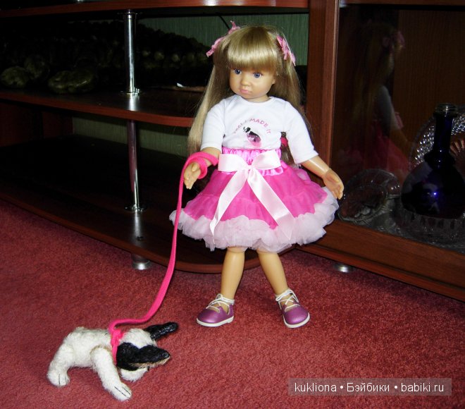 Как Марейка щенка воспитывала. Кукла Mareike Kidz‘n’Cats, Sonja Hartmann