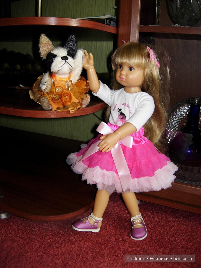 Как Марейка щенка воспитывала. Кукла Mareike Kidz‘n’Cats, Sonja Hartmann