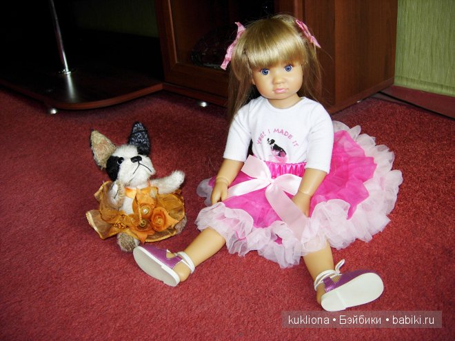 Как Марейка щенка воспитывала. Кукла Mareike Kidz‘n’Cats, Sonja Hartmann