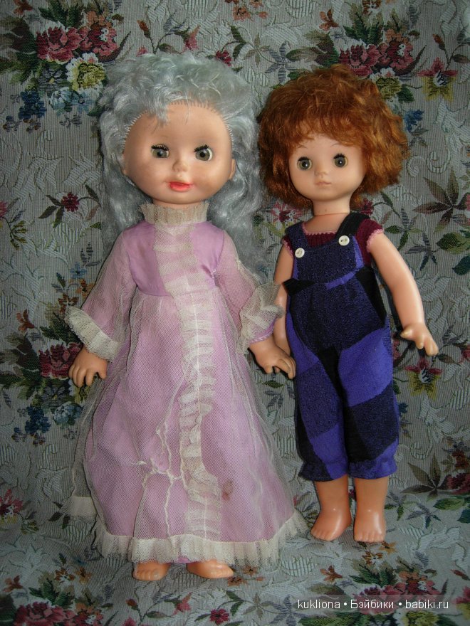 Подружкины игрушки. Советские куклы, мягкие игрушки, пластмассовый Карлсон и котик