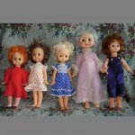 Подружкины игрушки. Советские куклы, мягкие игрушки, пластмассовый Карлсон и котик