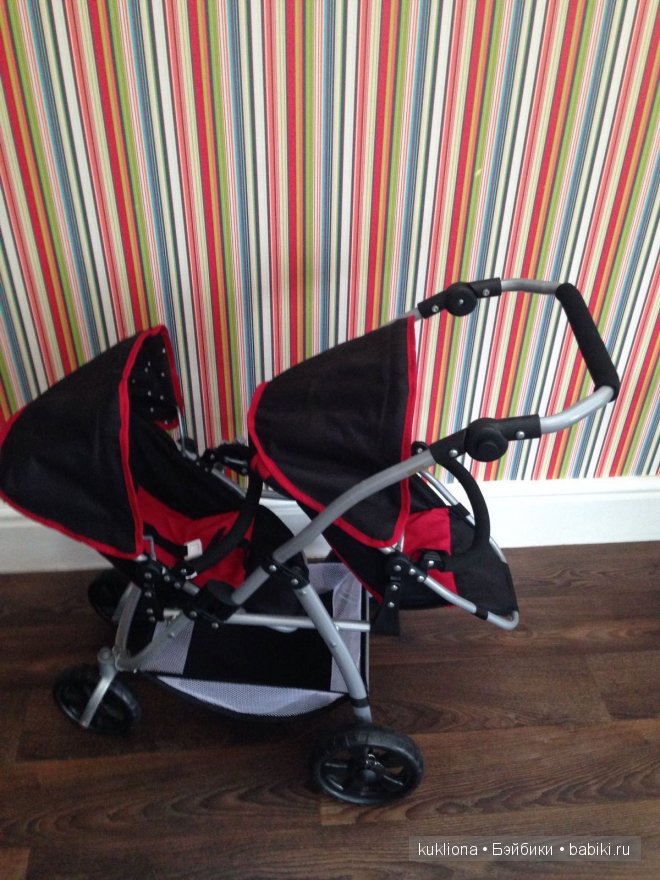 Кукольные коляски для двойняшек и не только