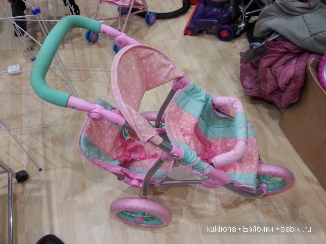 Кукольные коляски для двойняшек и не только