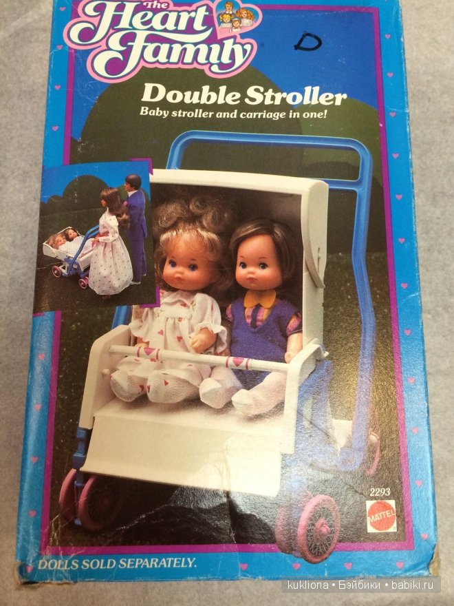 Кукольные коляски для двойняшек и не только