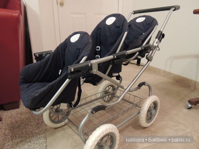Кукольные коляски для двойняшек и не только