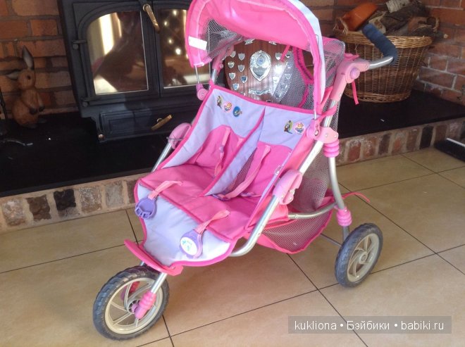 Кукольные коляски для двойняшек и не только