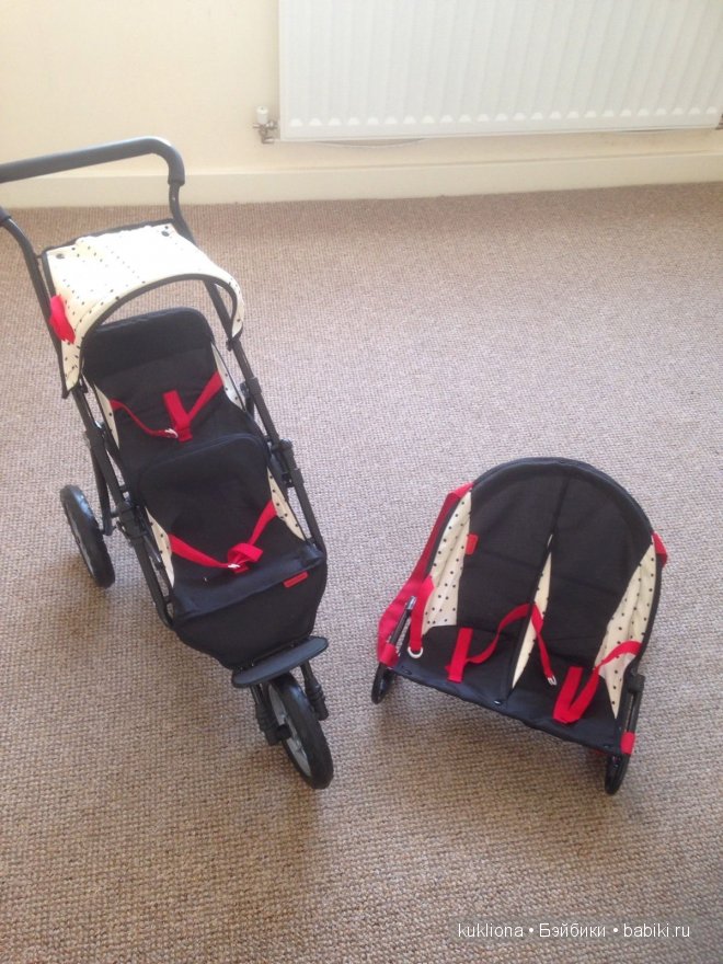 Кукольные коляски для двойняшек и не только