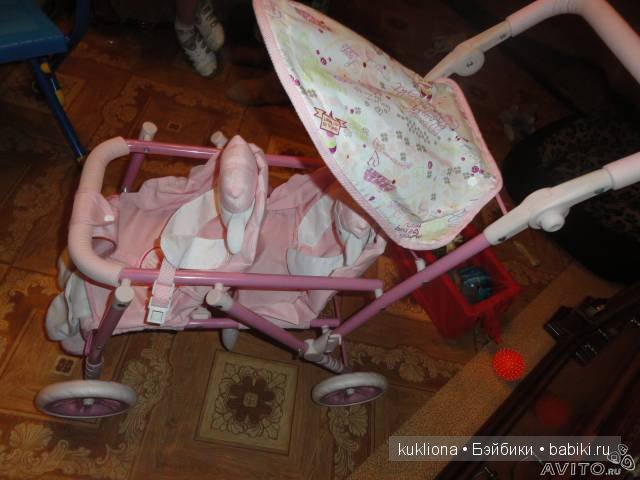 Кукольные коляски для двойняшек и не только