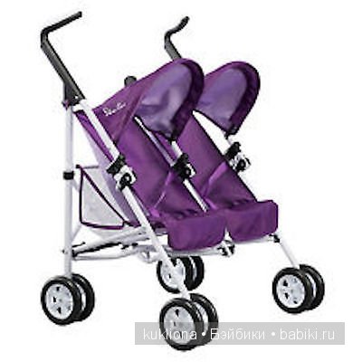 Кукольные коляски для двойняшек и не только