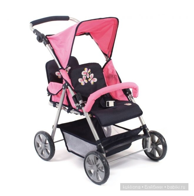 Кукольные коляски для двойняшек и не только