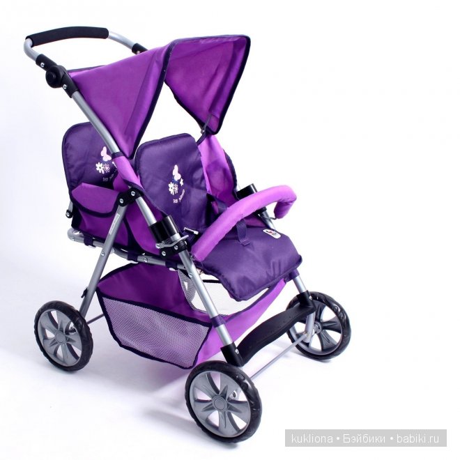 Кукольные коляски для двойняшек и не только