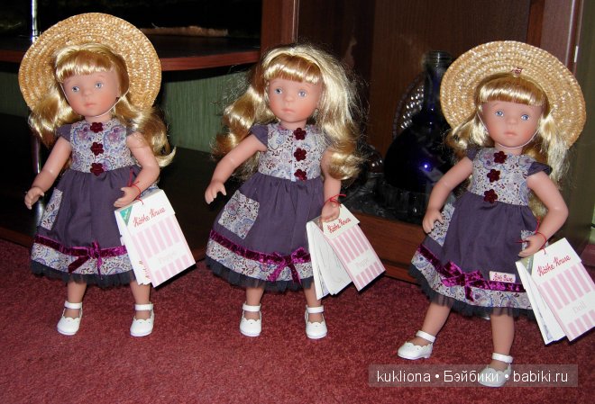 На полке стояли... Нежная Жозефина Кети Круз (кукла Minouche Josephine Kathe Kruse) и