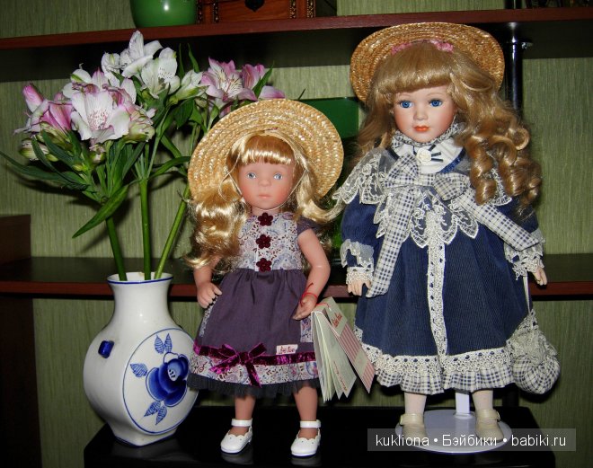 На полке стояли... Нежная Жозефина Кети Круз (кукла Minouche Josephine Kathe Kruse) и (фото 10)
