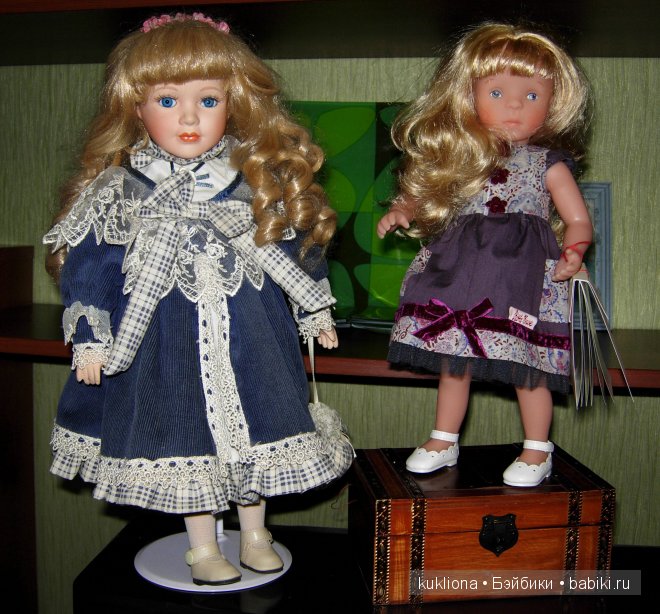 На полке стояли... Нежная Жозефина Кети Круз (кукла Minouche Josephine Kathe Kruse) и