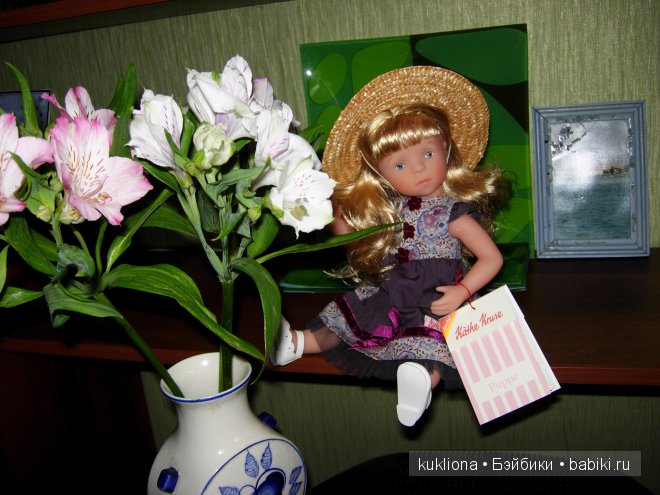 На полке стояли... Нежная Жозефина Кети Круз (кукла Minouche Josephine Kathe Kruse) и (фото 4)