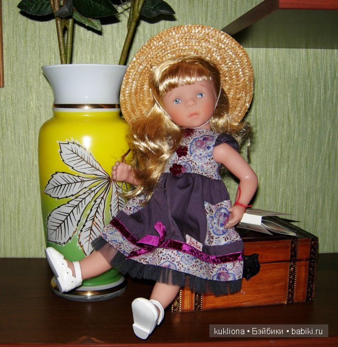На полке стояли... Нежная Жозефина Кети Круз (кукла Minouche Josephine Kathe Kruse) и (фото 8)