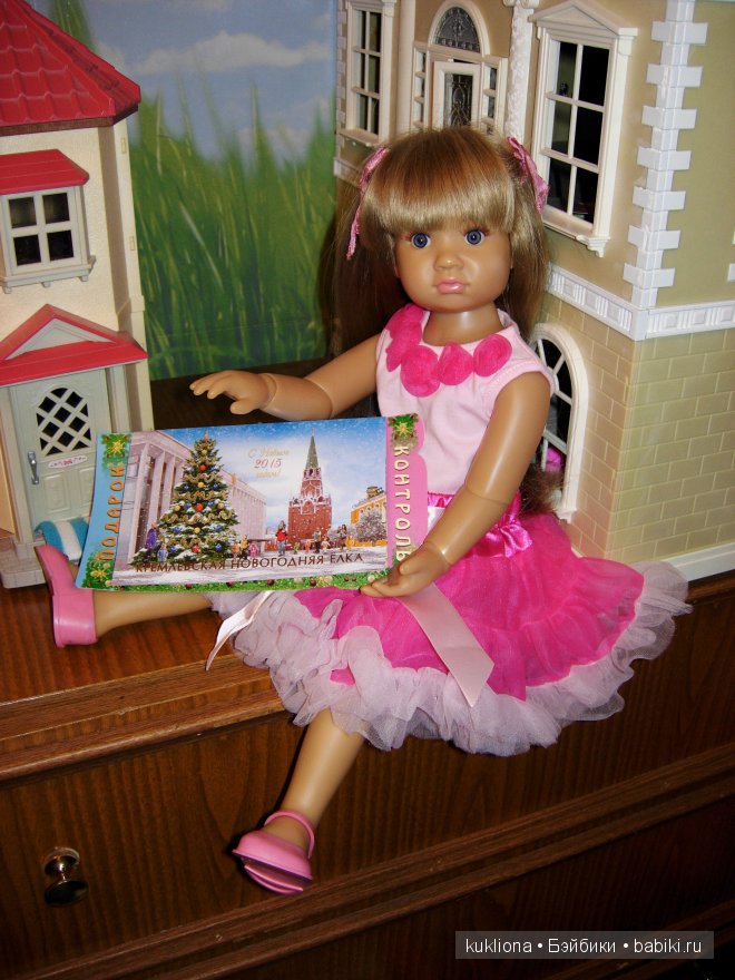 Как Марейка с Наташей в Кремль на ёлку ездили. Кукла Mareike Kidz‘n’Cats, Sonja Hartmann и кукла Minouche Natasha mit Мantel