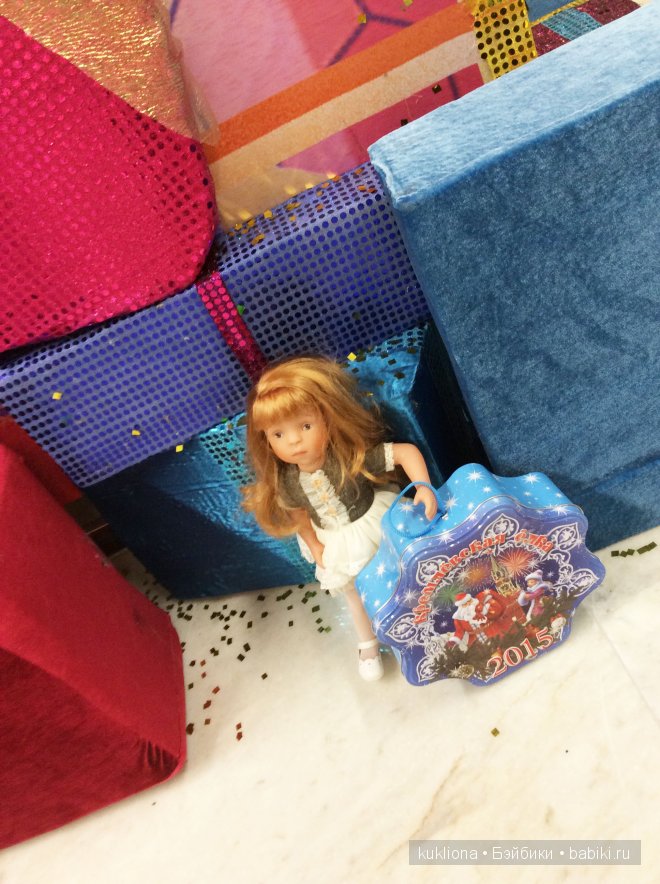 Как Марейка с Наташей в Кремль на ёлку ездили. Кукла Mareike Kidz‘n’Cats, Sonja Hartmann и кукла Minouche Natasha mit Мantel