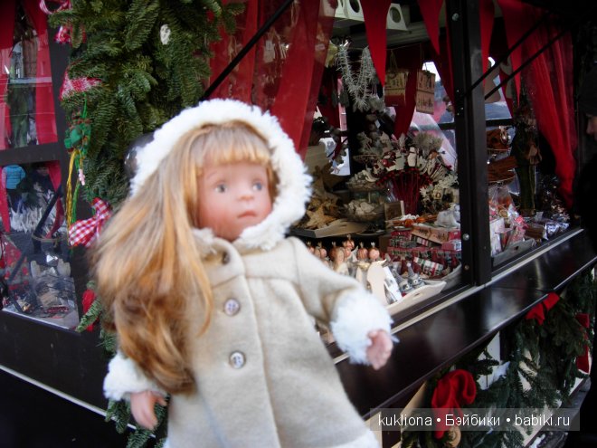 Как Марейка с Наташей в Кремль на ёлку ездили. Кукла Mareike Kidz‘n’Cats, Sonja Hartmann и кукла Minouche Natasha mit Мantel
