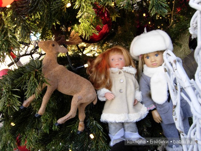 Как Марейка с Наташей в Кремль на ёлку ездили. Кукла Mareike Kidz‘n’Cats, Sonja Hartmann и кукла Minouche Natasha mit Мantel