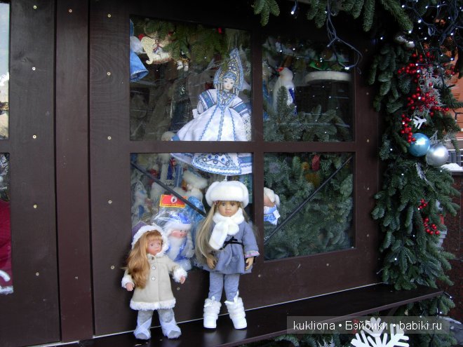 Как Марейка с Наташей в Кремль на ёлку ездили. Кукла Mareike Kidz‘n’Cats, Sonja Hartmann и кукла Minouche Natasha mit Мantel