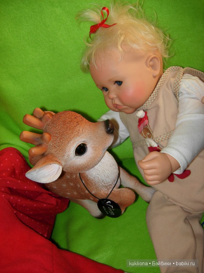 Рождественская малышка Стефания. Stephanie Didy Jacobsen Gotz 2003 год
