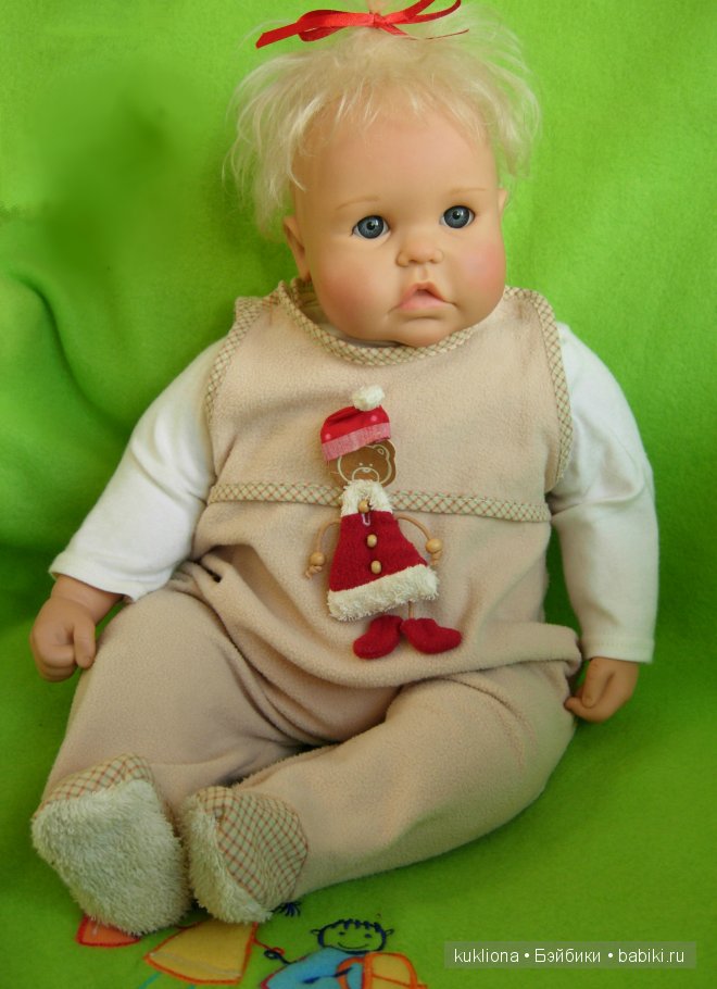 Рождественская малышка Стефания. Stephanie Didy Jacobsen Gotz 2003 год (фото 4)