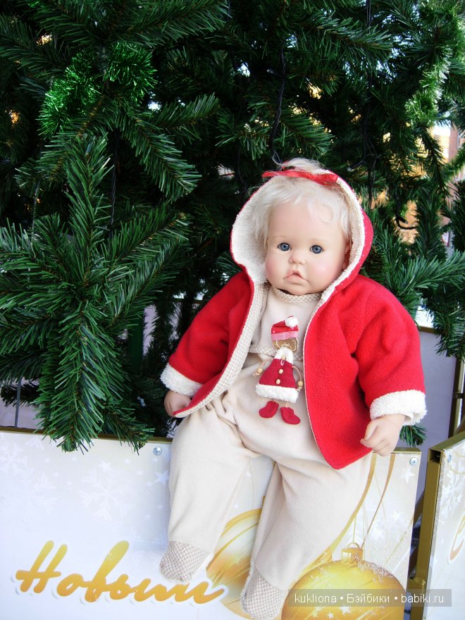 Рождественская малышка Стефания. Stephanie Didy Jacobsen Gotz 2003 год