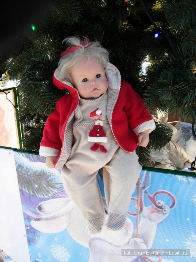 Рождественская малышка Стефания. Stephanie Didy Jacobsen Gotz 2003 год