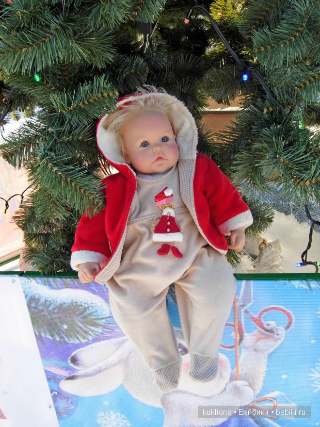 Рождественская малышка Стефания. Stephanie Didy Jacobsen Gotz 2003 год