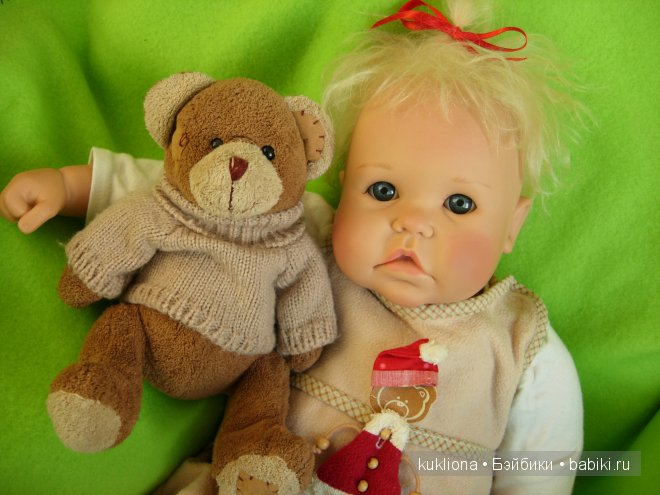 Рождественская малышка Стефания. Stephanie Didy Jacobsen Gotz 2003 год (фото 7)