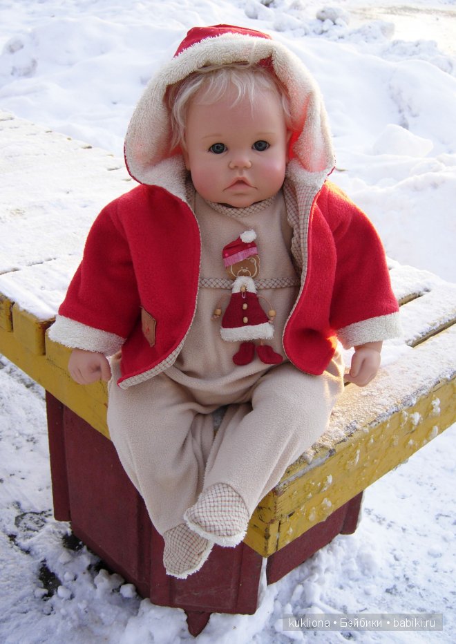 Рождественская малышка Стефания. Stephanie Didy Jacobsen Gotz 2003 год