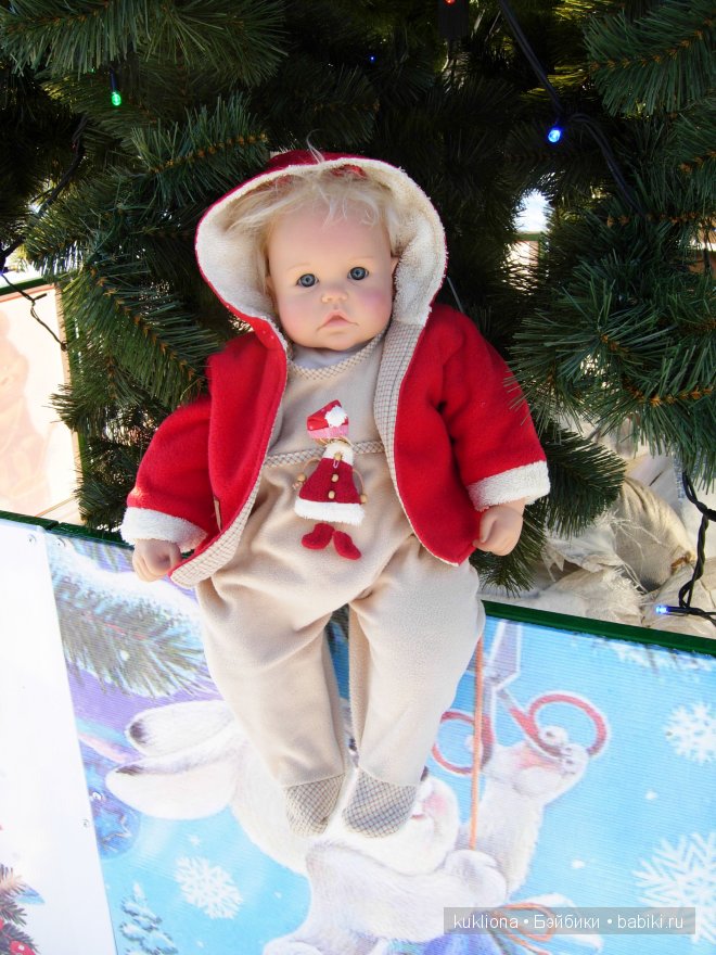Рождественская малышка Стефания. Stephanie Didy Jacobsen Gotz 2003 год
