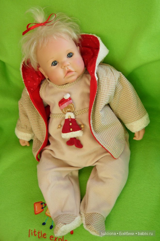 Рождественская малышка Стефания. Stephanie Didy Jacobsen Gotz 2003 год