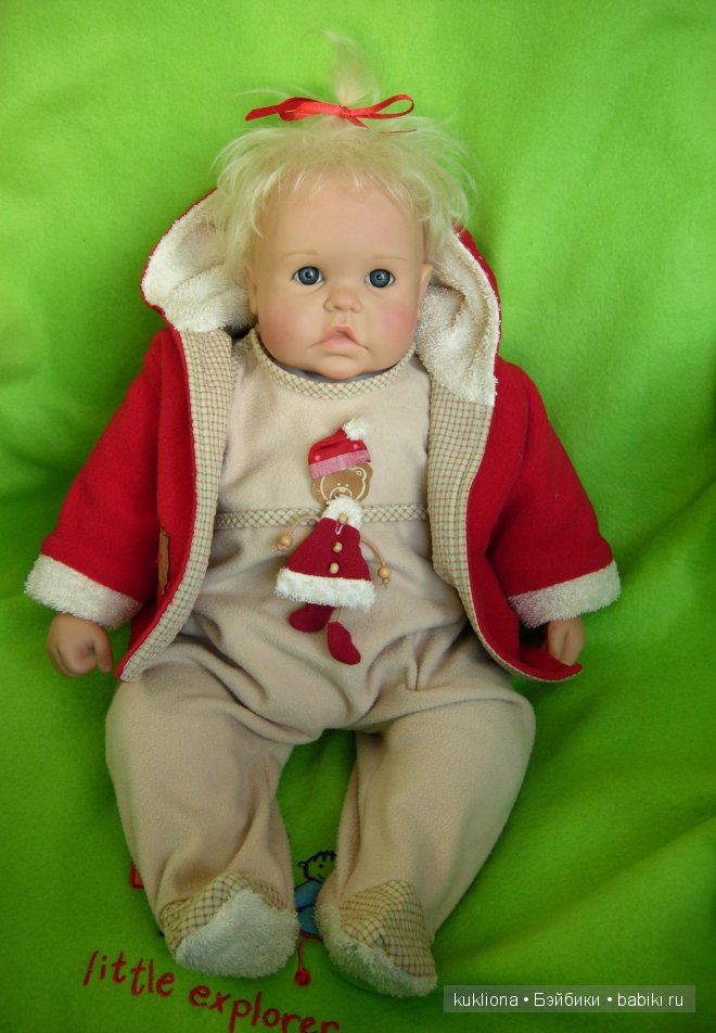 Рождественская малышка Стефания. Stephanie Didy Jacobsen Gotz 2003 год (фото 3)