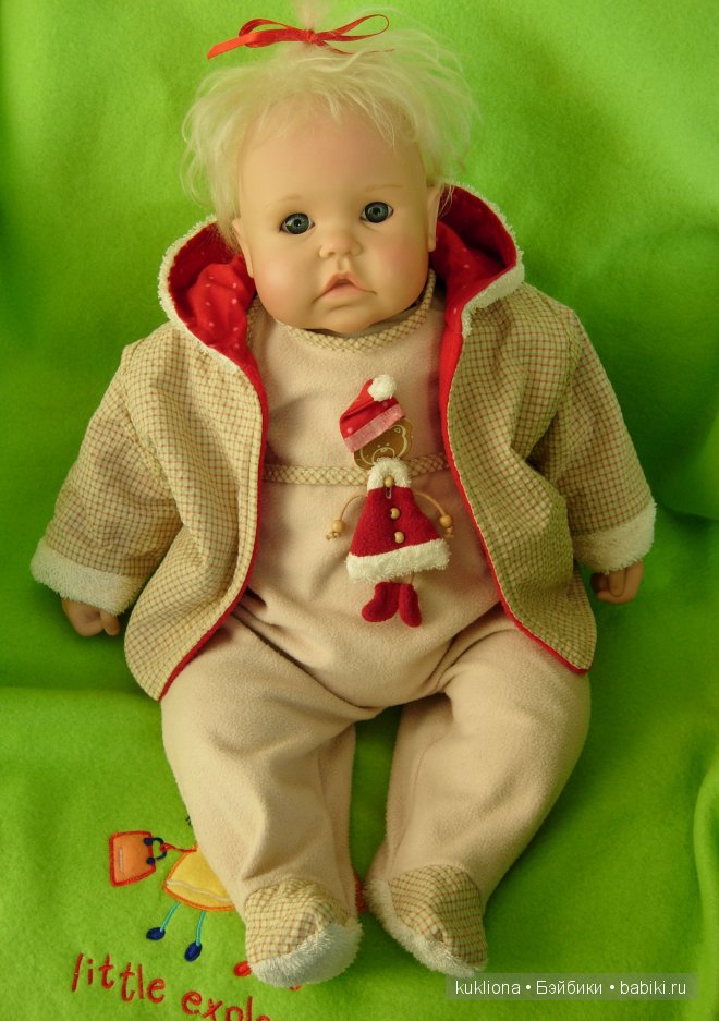 Рождественская малышка Стефания. Stephanie Didy Jacobsen Gotz 2003 год (фото 10)