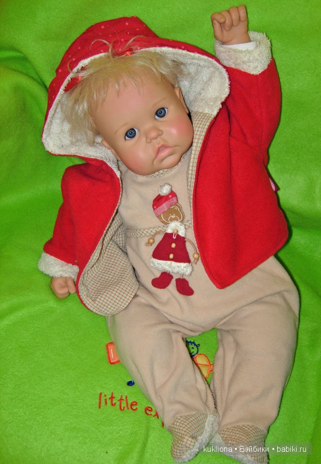 Рождественская малышка Стефания. Stephanie Didy Jacobsen Gotz 2003 год