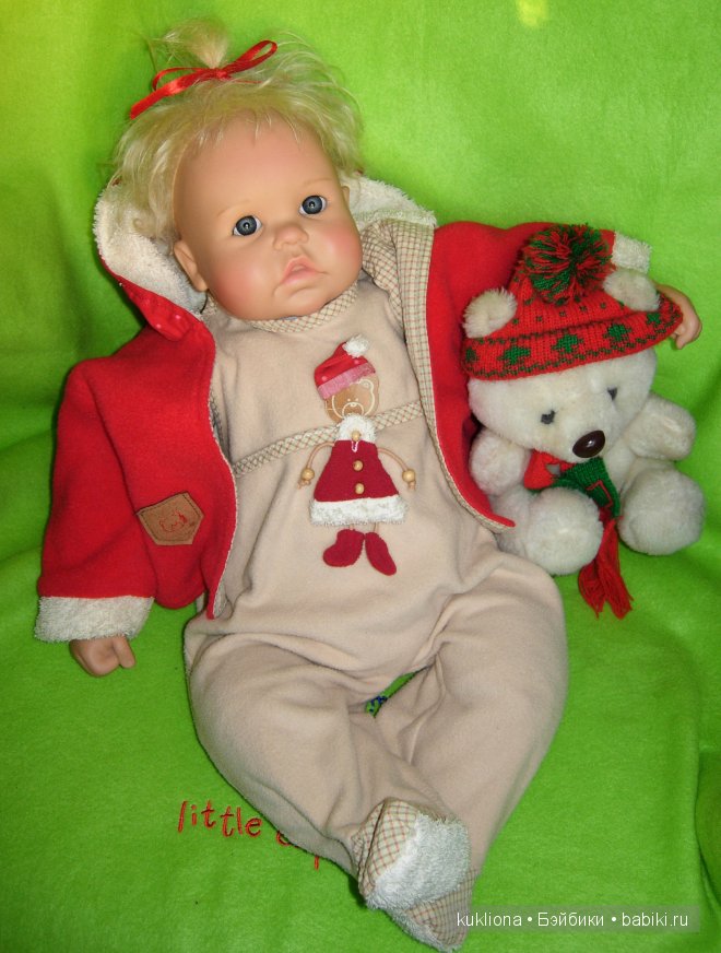 Рождественская малышка Стефания. Stephanie Didy Jacobsen Gotz 2003 год