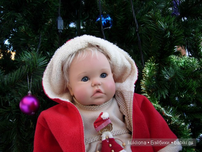 Рождественская малышка Стефания. Stephanie Didy Jacobsen Gotz 2003 год