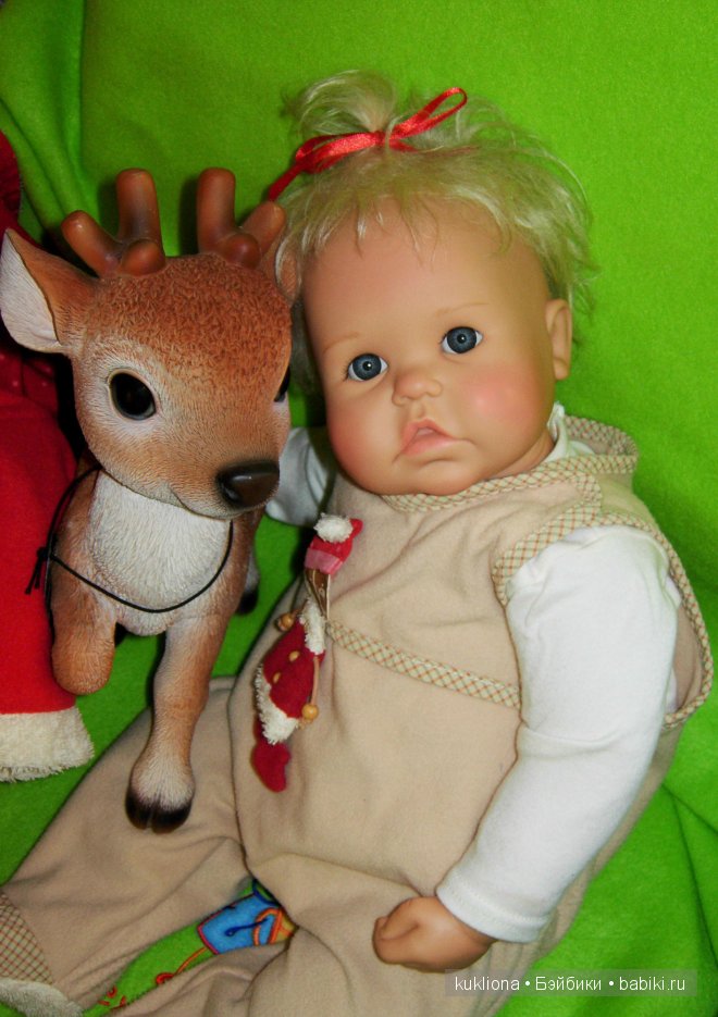 Рождественская малышка Стефания. Stephanie Didy Jacobsen Gotz 2003 год