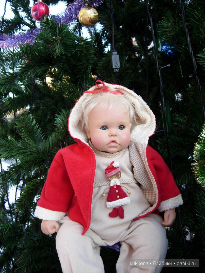 Рождественская малышка Стефания. Stephanie Didy Jacobsen Gotz 2003 год