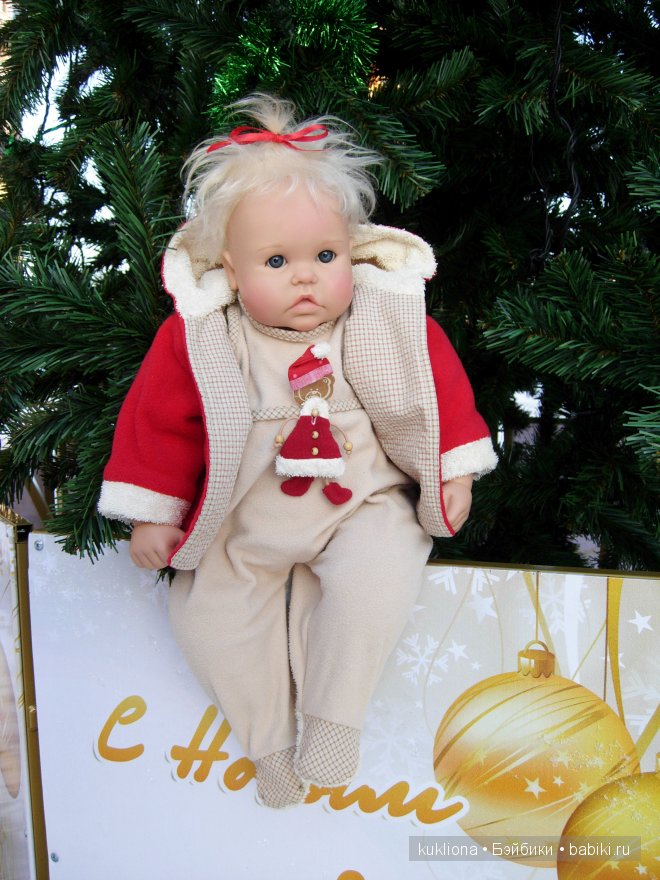 Рождественская малышка Стефания. Stephanie Didy Jacobsen Gotz 2003 год
