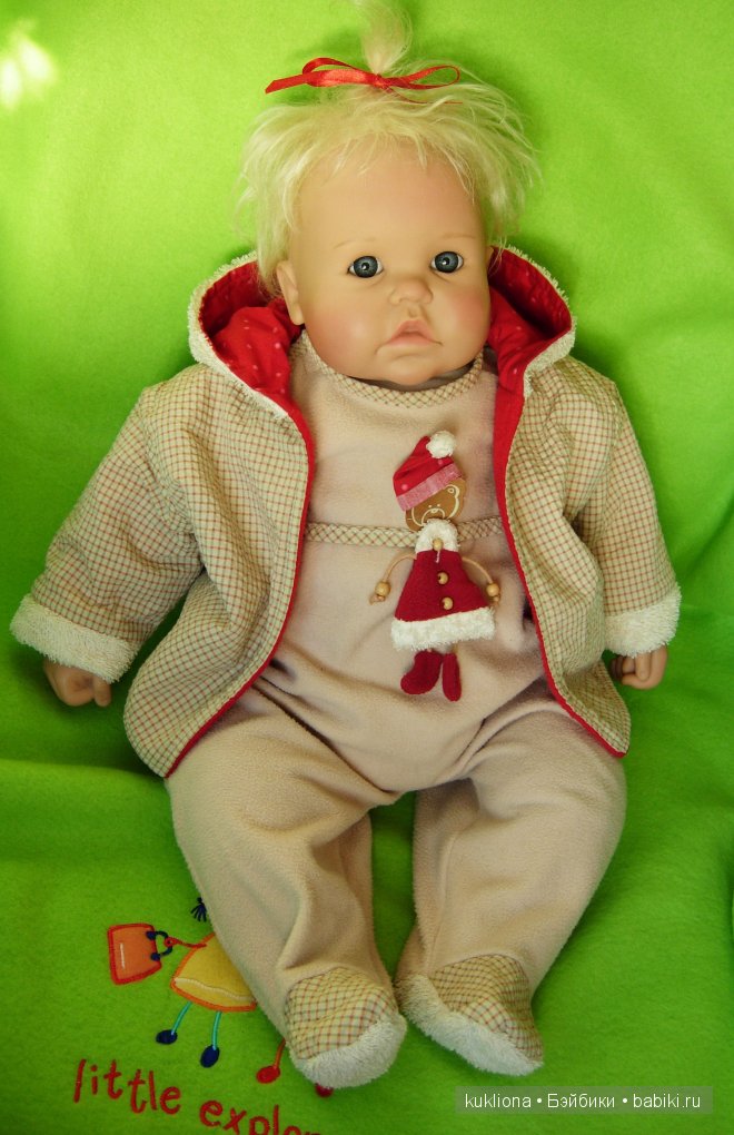 Рождественская малышка Стефания. Stephanie Didy Jacobsen Gotz 2003 год