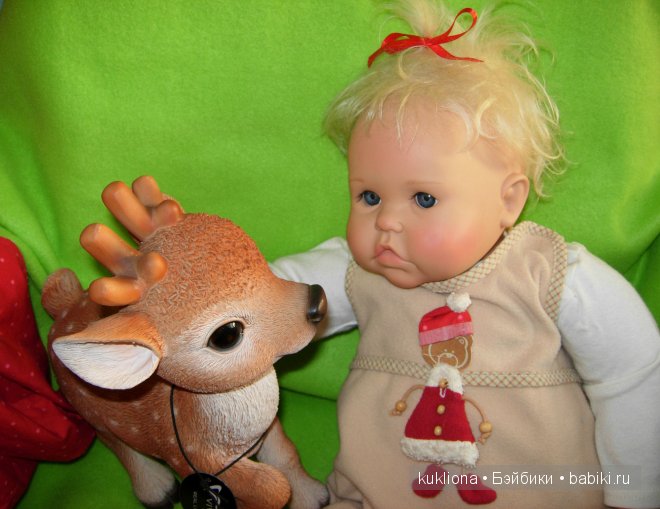 Рождественская малышка Стефания. Stephanie Didy Jacobsen Gotz 2003 год