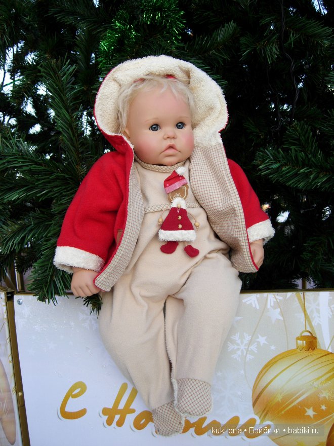 Рождественская малышка Стефания. Stephanie Didy Jacobsen Gotz 2003 год